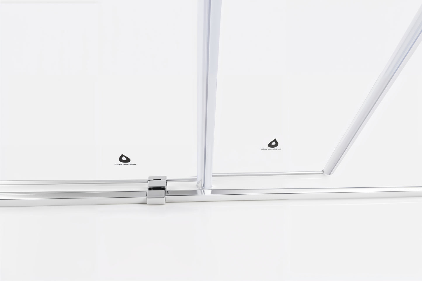 Cascade (NKB-622) 48X76 Framed Double Sliding Shower Door - 8mm Tempered Glass