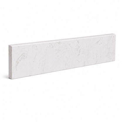 Engineered Stone Right Side Splash for Bathroom Vanity Countertop - Quartz Side Splash Panel