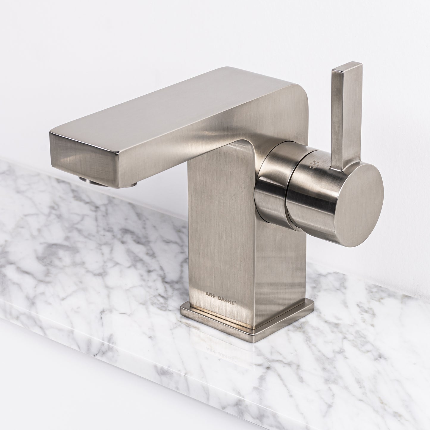 IKOU LIVING Andro Bathroom Faucet - Polished Nickel or Chrome Finish