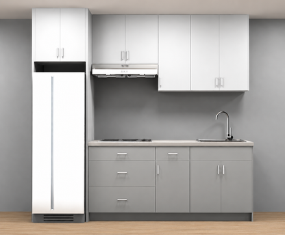 High Gloss White Flat Style
