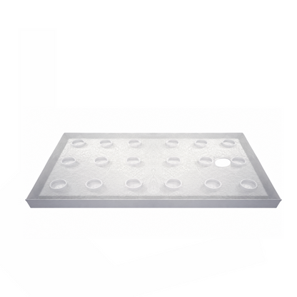Shower Base for Strata (NBB-622) / Cascade (NKB-622) / Rainhaven (W12-621) Series Shower Doors