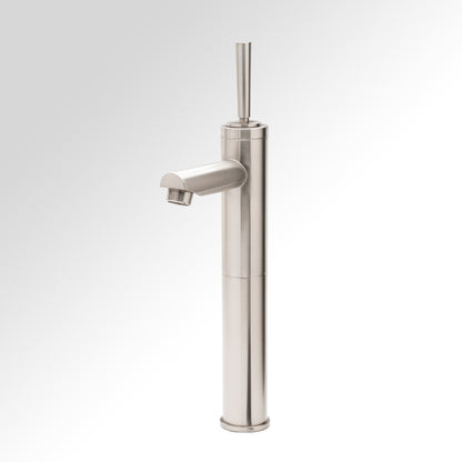 IKOU LIVING Colonna Tall Bathroom Faucet - Polished Nickel or Chrome Finish