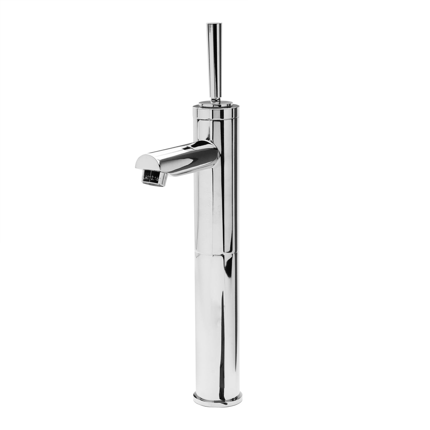 IKOU LIVING Colonna Tall Bathroom Faucet - Polished Nickel or Chrome Finish