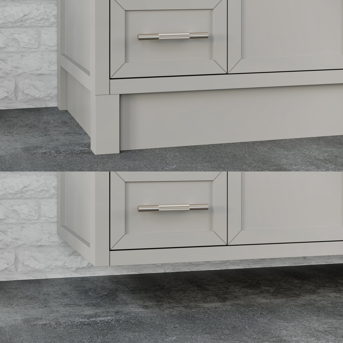 Blakely II Single Sink Bathroom Vanity with Stealth Organizer, Solid Wood Bathroom Cabinet with Engineered Stone Countertop & Backspalsh, Soft Closing Door & Drawer, Pre-Assembled