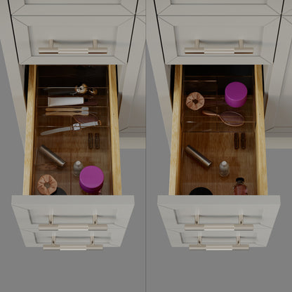 Blakely II Single Sink Bathroom Vanity with Stealth Organizer, Solid Wood Bathroom Cabinet with Engineered Stone Countertop & Backspalsh, Soft Closing Door & Drawer, Pre-Assembled