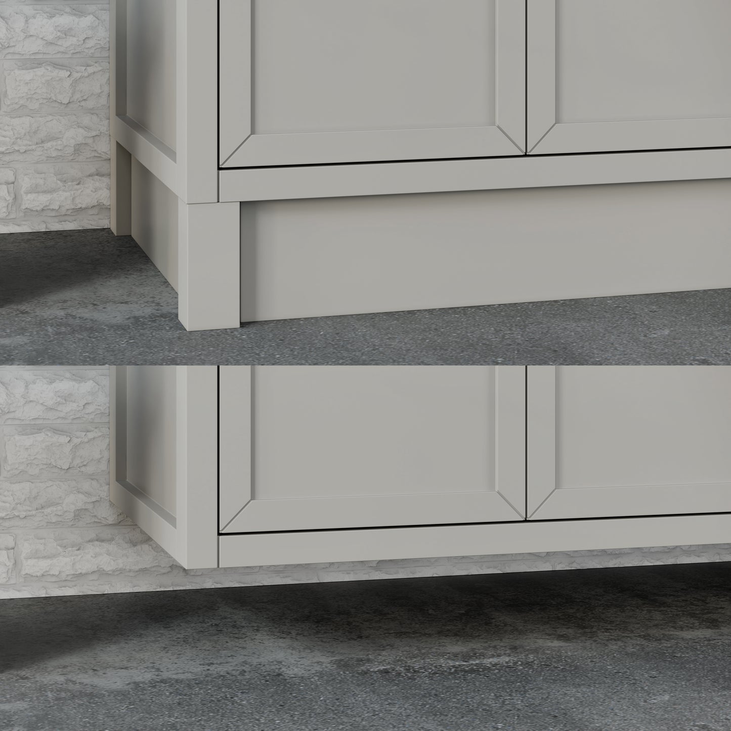 Blakely II Single Sink Bathroom Vanity with Stealth Organizer, Solid Wood Bathroom Cabinet with Engineered Stone Countertop & Backspalsh, Soft Closing Door & Drawer, Pre-Assembled
