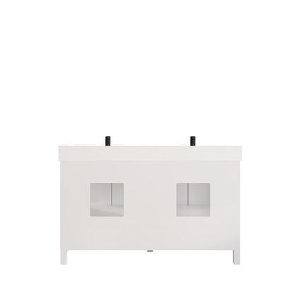 Houston II Bathroom Vanity with Stealth Organizer, Solid Wood Bathroom Cabinet with Engineered Stone Countertop & Backsplash, Soft Closing Door & Drawer, Pre-Assembled