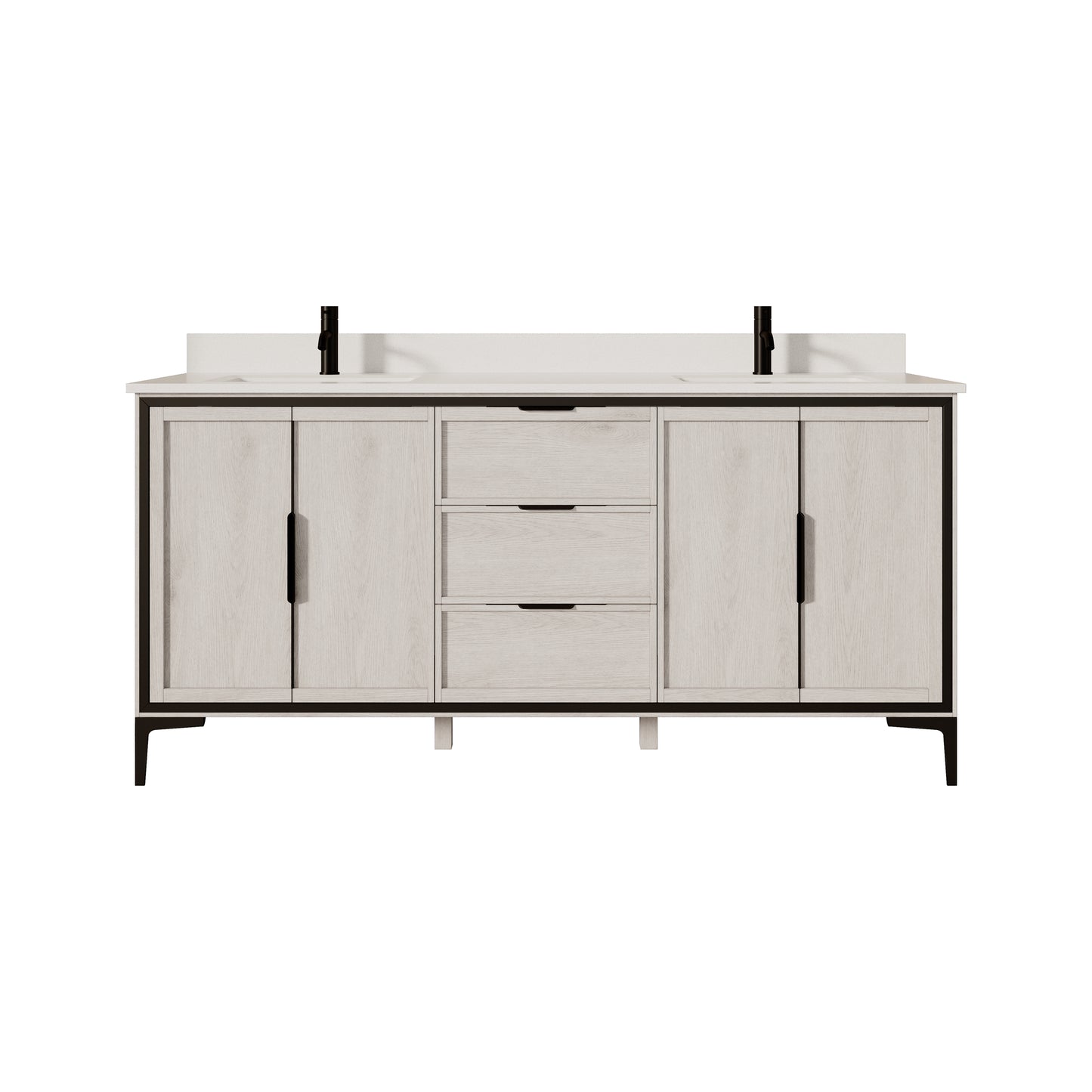 Silvered Gray 72 Inch