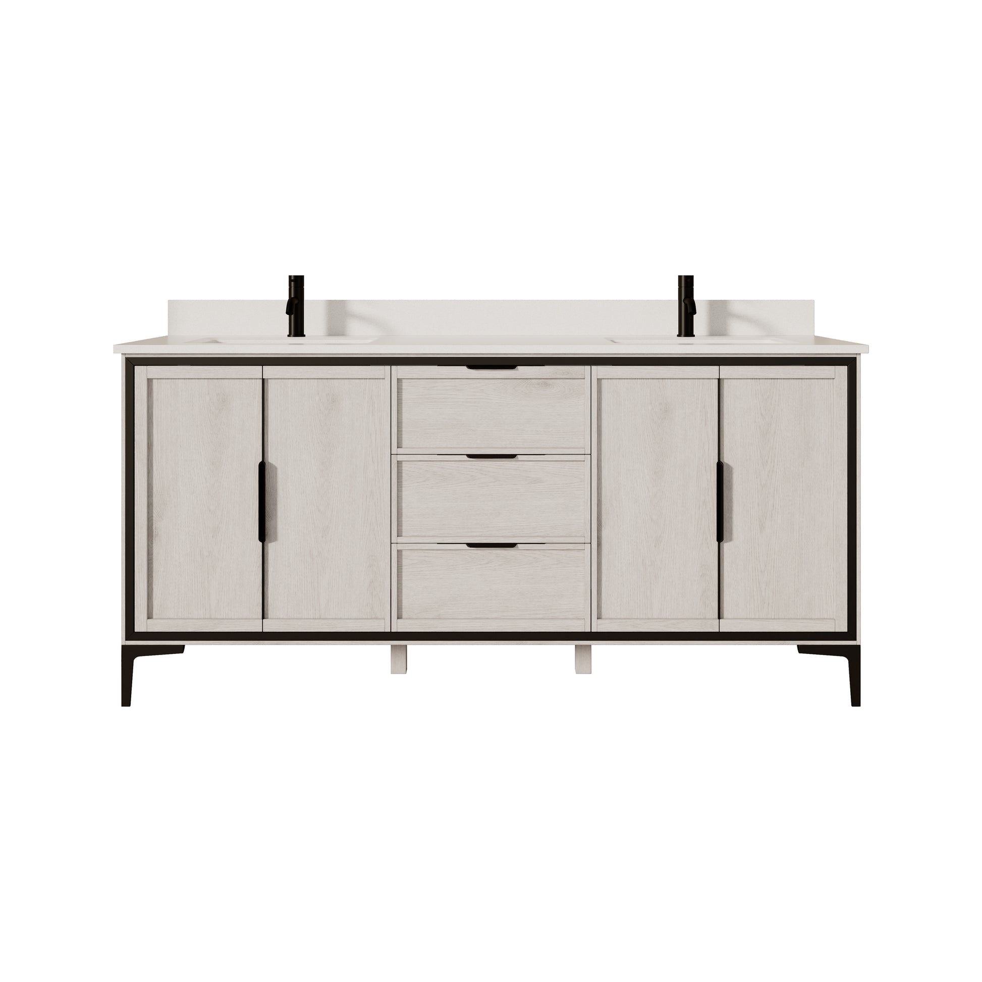Silvered Gray 72 Inch