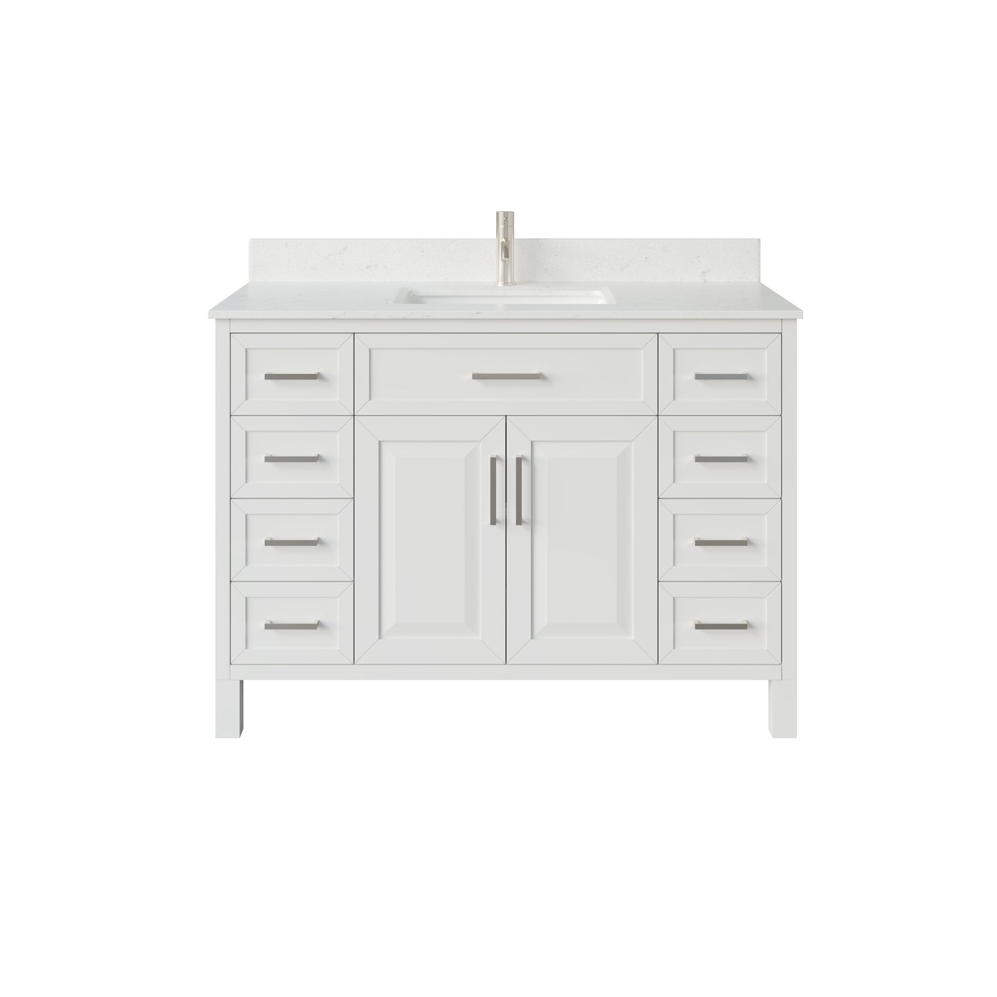 White 48 Inch