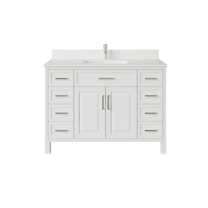 White 48 Inch