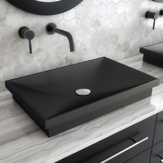 Kubrick Natural Granite Vessel Bathroom Sink