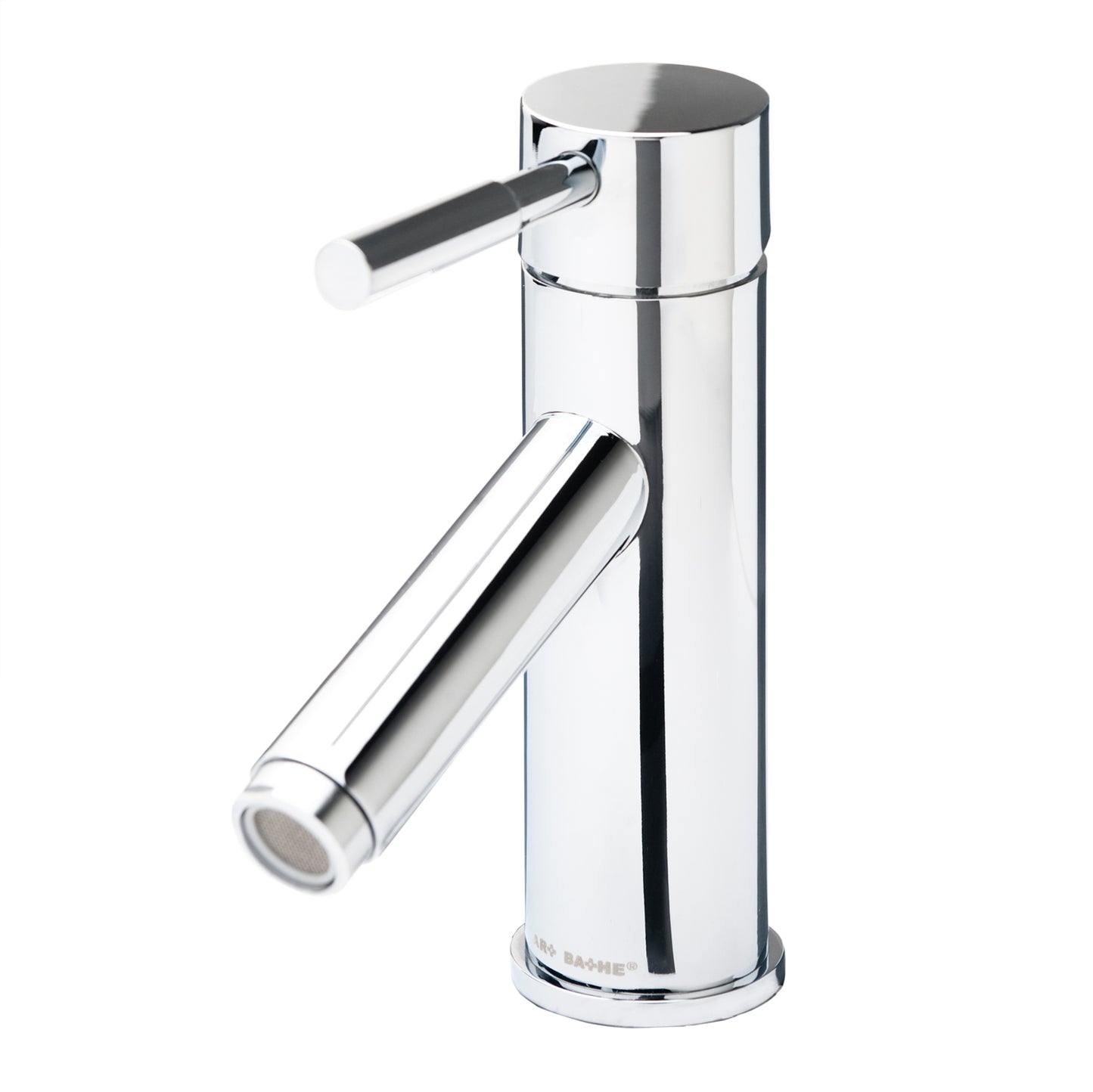 IKOU LIVING Rekline Short Bathroom Faucet - Polished Nickel or Chrome Finish