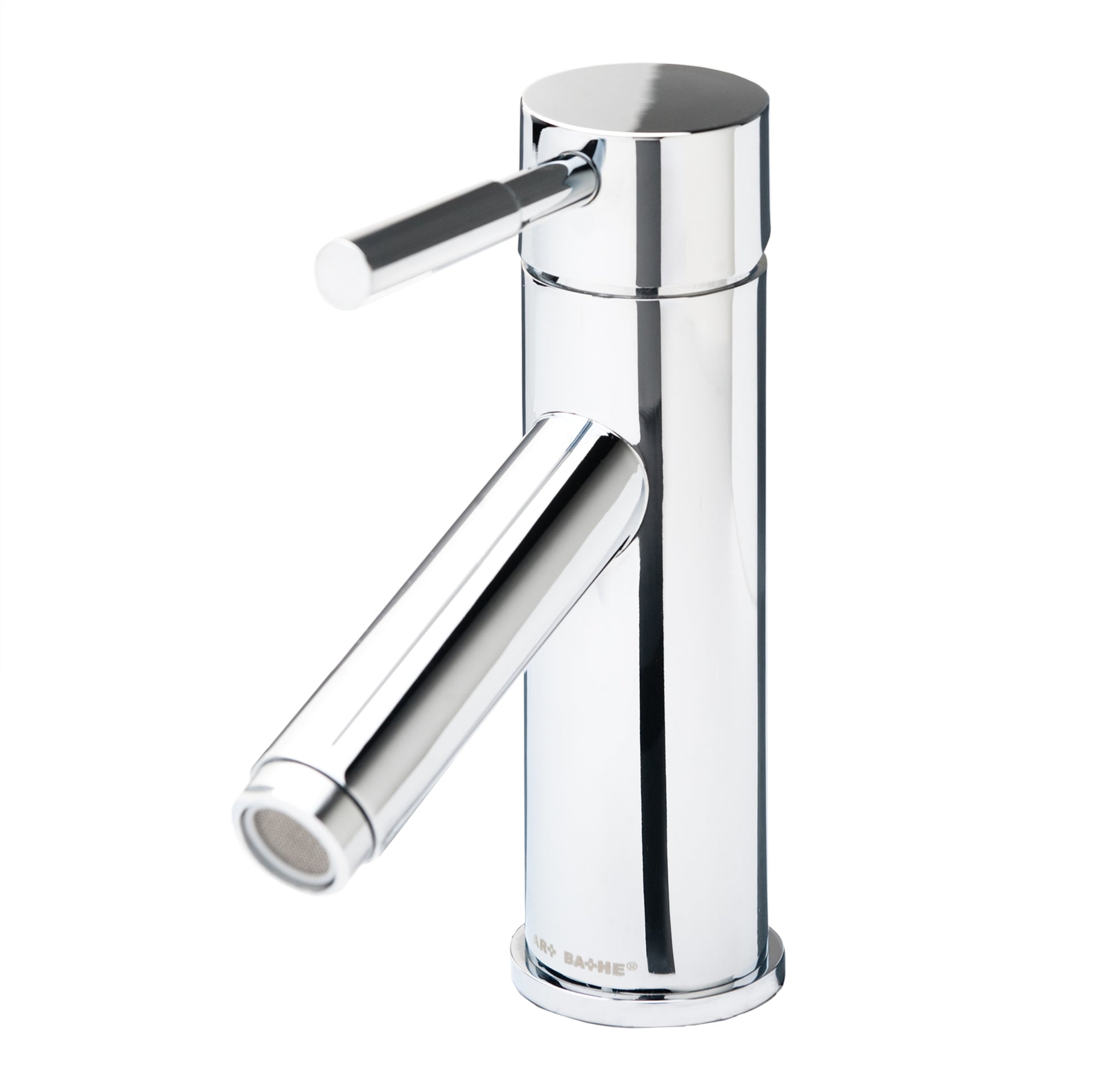 IKOU LIVING Rekline Short Bathroom Faucet - Polished Nickel or Chrome Finish