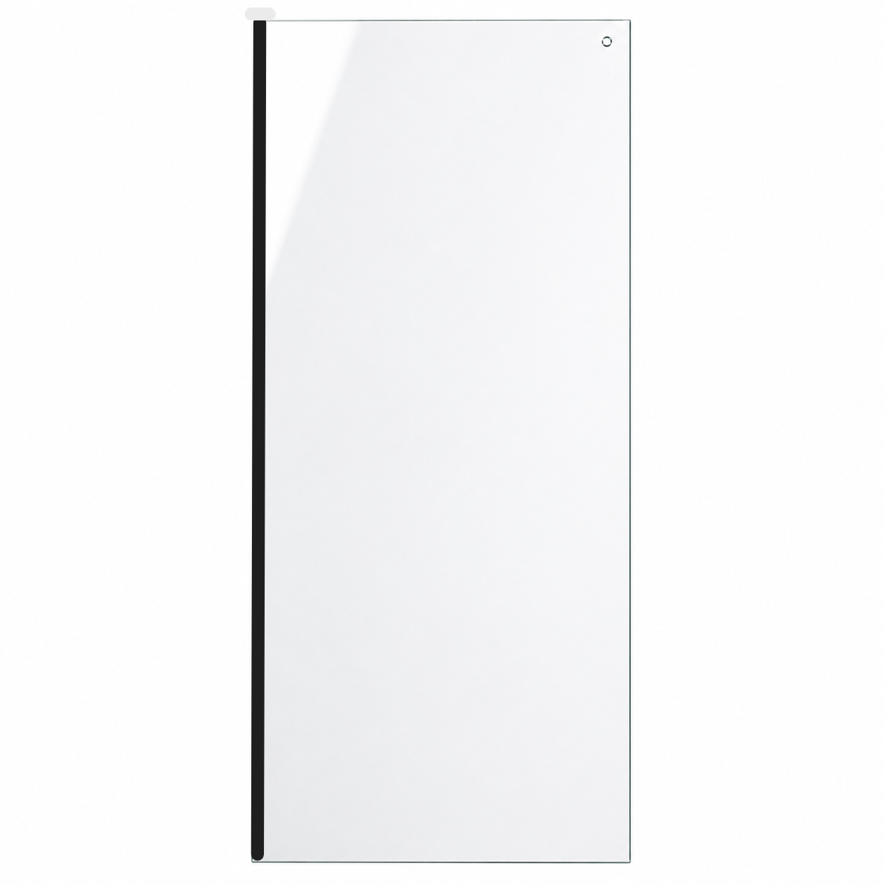 W02020 Side Glass Panel for Frameless Shower Door W12-621 (Rainhaven)