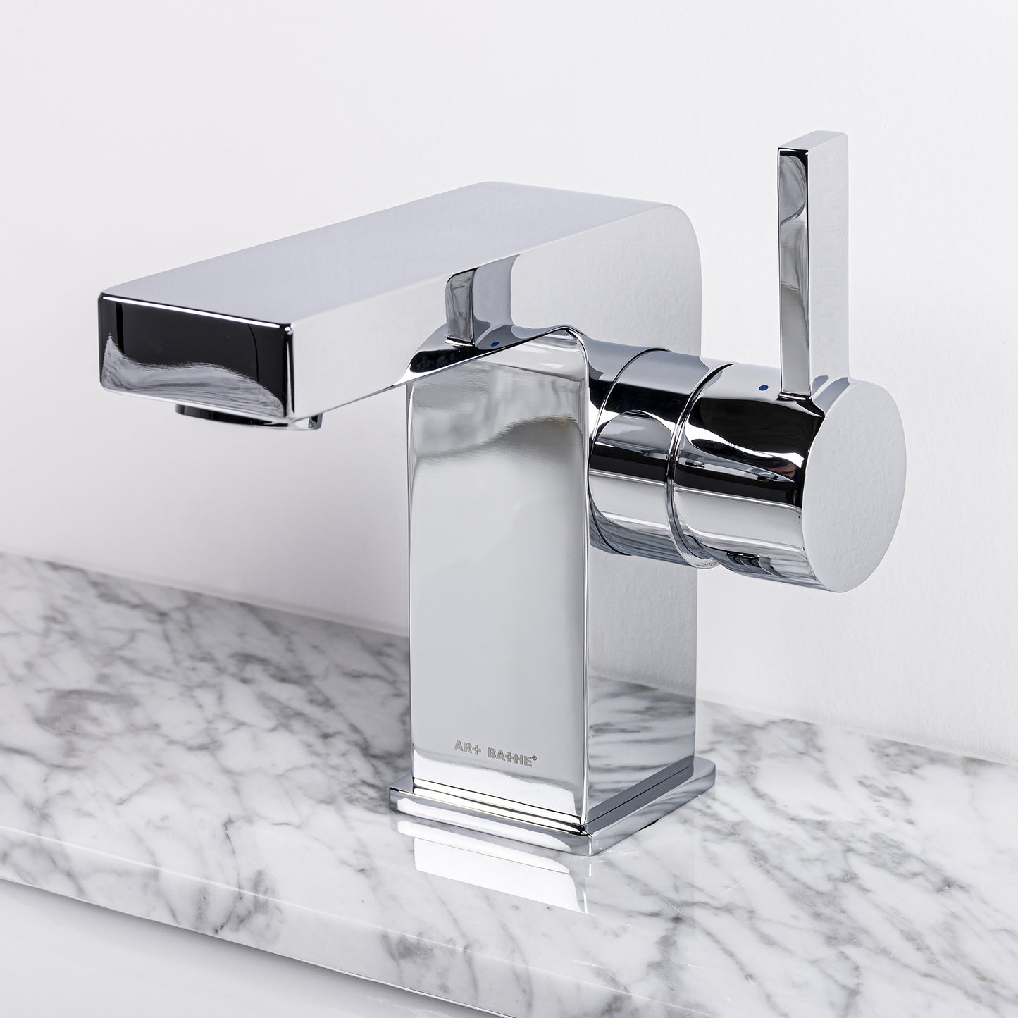 IKOU LIVING Andro Bathroom Faucet - Polished Nickel or Chrome Finish