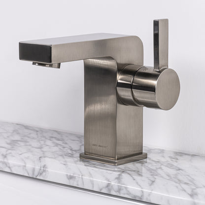 IKOU LIVING Andro Bathroom Faucet - Polished Nickel or Chrome Finish