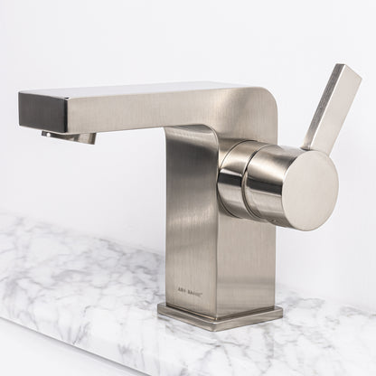 IKOU LIVING Andro Bathroom Faucet - Polished Nickel or Chrome Finish