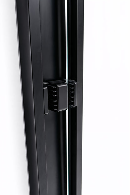 Strata (NBB-622) 60X60 Framed Double Sliding Shower Door For Bathtub - 8mm Tempered Glass