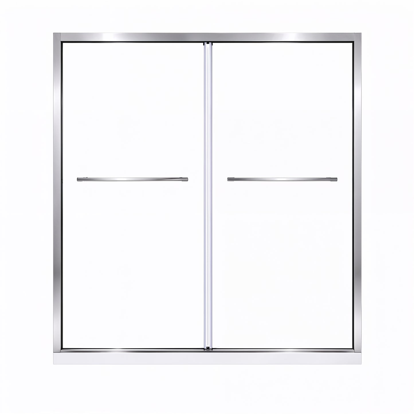 Cascade (NKB-622) 48X76 Framed Double Sliding Shower Door - 8mm Tempered Glass