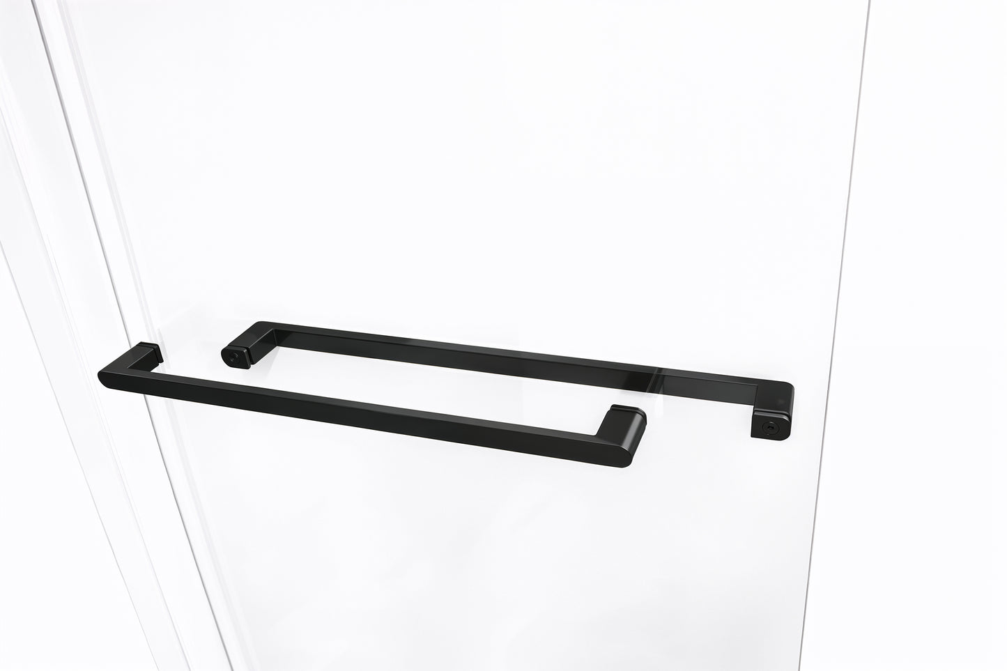 Strata (NBB-622) 60X60 Framed Double Sliding Shower Door For Bathtub - 8mm Tempered Glass
