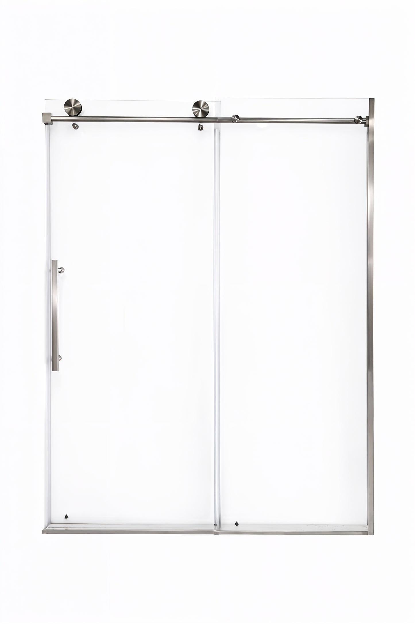 Rainhaven (W12-621) 60X76 Frameless Sliding Shower Door - 8mm Tempered Glass