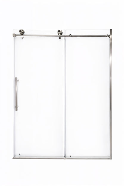Rainhaven (W12-621) 60X76 Frameless Sliding Shower Door - 8mm Tempered Glass
