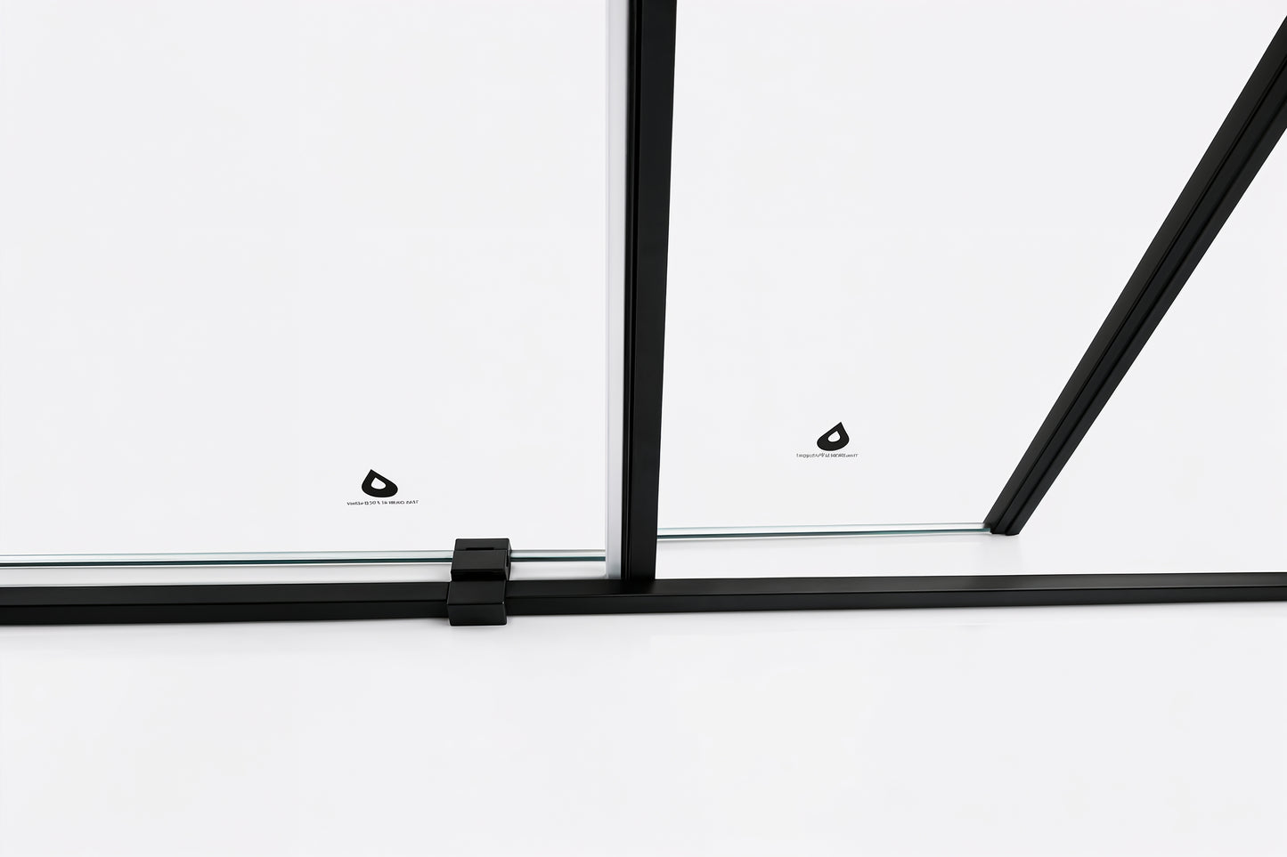 Cascade (NKB-622) 48X76 Framed Double Sliding Shower Door - 8mm Tempered Glass