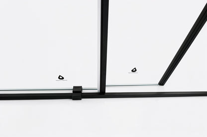 Cascade (NKB-622) 48X76 Framed Double Sliding Shower Door - 8mm Tempered Glass