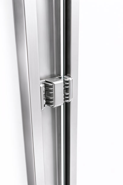 Strata (NBB-622) 60X60 Framed Double Sliding Shower Door For Bathtub - 8mm Tempered Glass