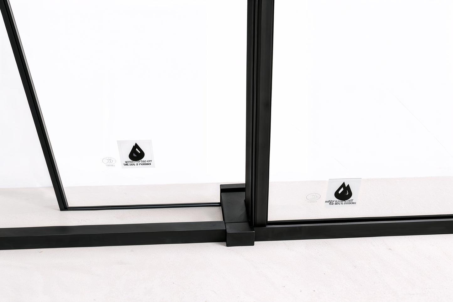 Rainhaven (W12-621) 60X76 Frameless Sliding Shower Door - 8mm Tempered Glass