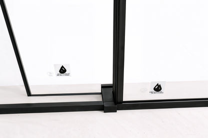 Rainhaven (W12-621) 60X76 Frameless Sliding Shower Door - 8mm Tempered Glass