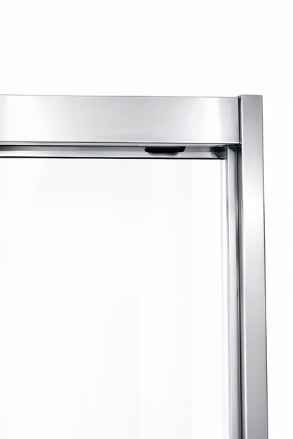 Cascade (NKB-622) 48X76 Framed Double Sliding Shower Door - 8mm Tempered Glass