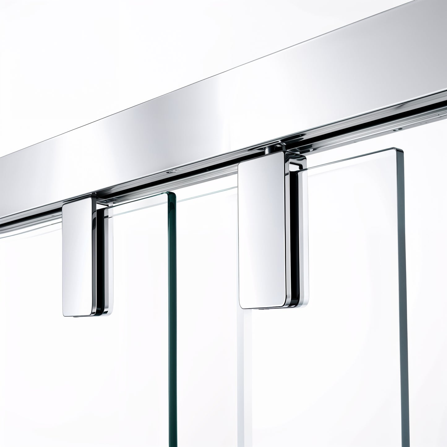 Strata (NBB-622) 60X60 Framed Double Sliding Shower Door For Bathtub - 8mm Tempered Glass
