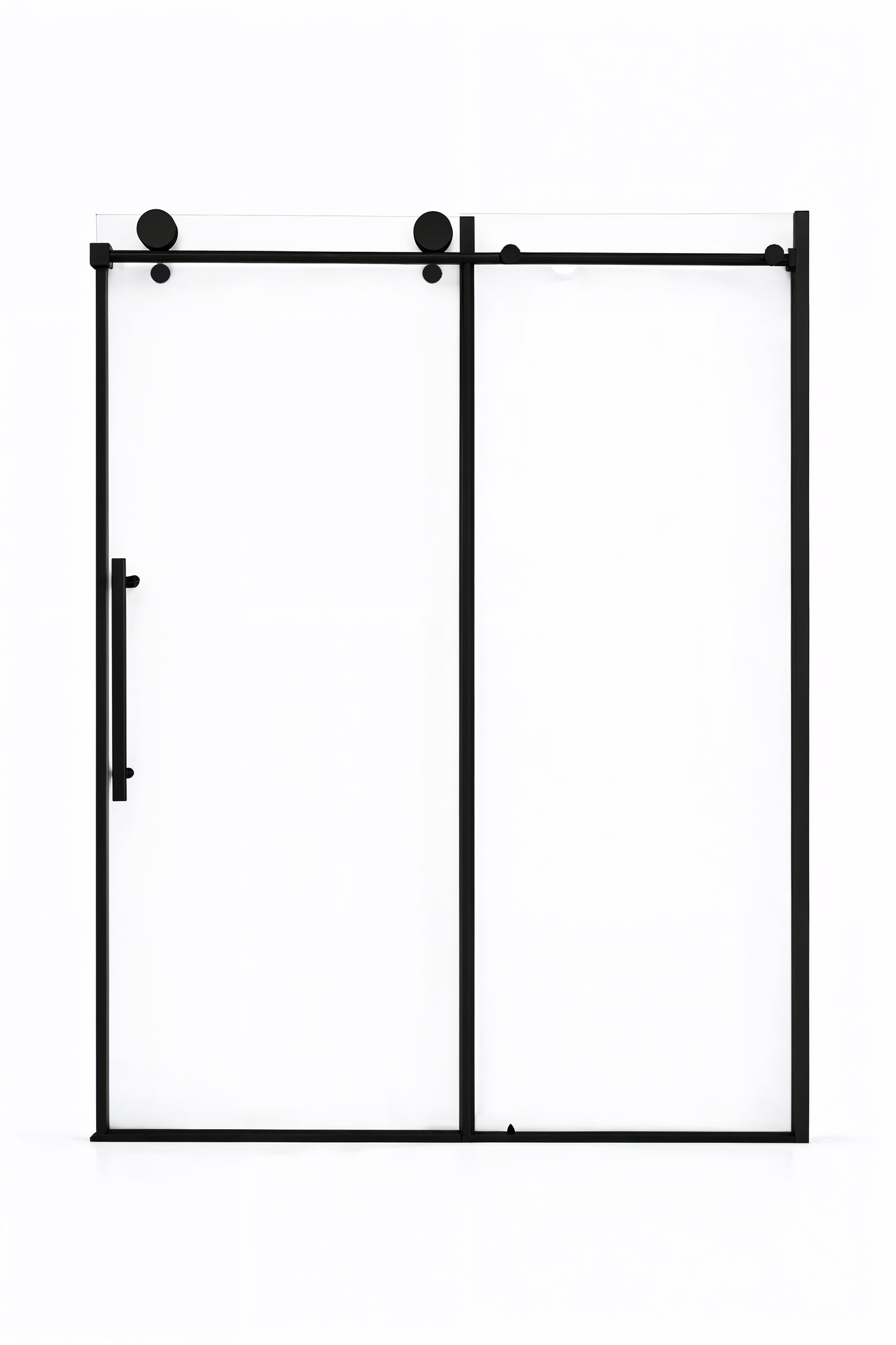 Rainhaven (W12-621) 60X76 Frameless Sliding Shower Door - 8mm Tempered Glass