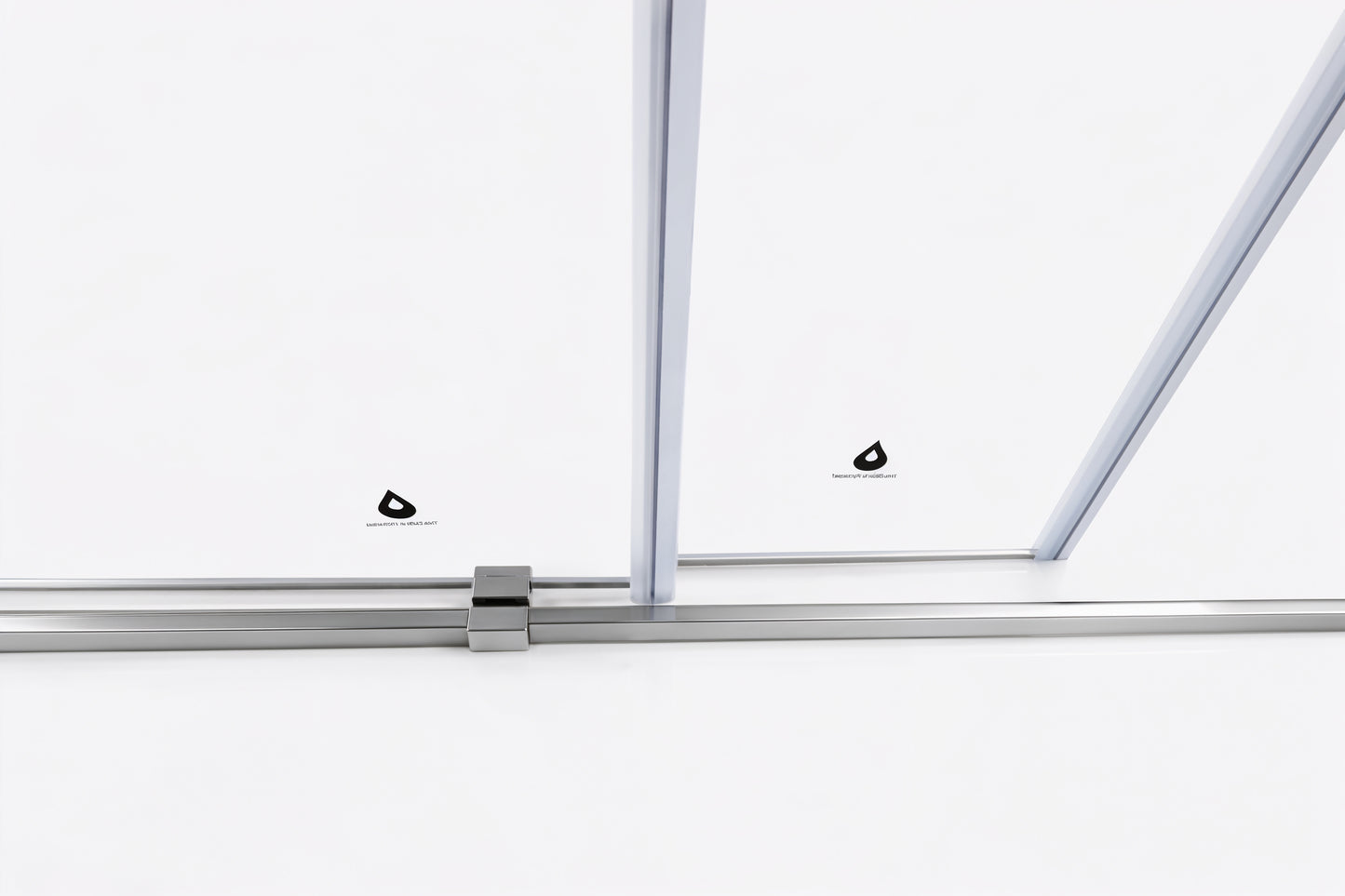 Cascade (NKB-622) 48X76 Framed Double Sliding Shower Door - 8mm Tempered Glass