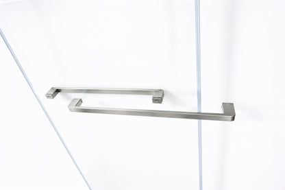 Cascade (NKB-622) 48X76 Framed Double Sliding Shower Door - 8mm Tempered Glass