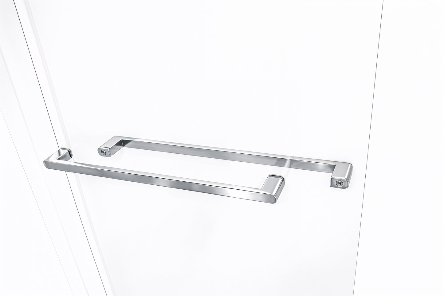Strata (NBB-622) 60X60 Framed Double Sliding Shower Door For Bathtub - 8mm Tempered Glass